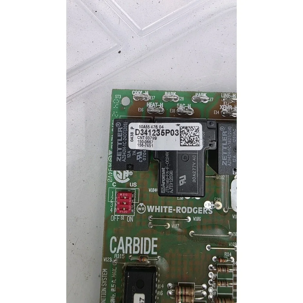 D341235P03 Furnace Control Circuit Board 50A55-476-04 White-Rodgers